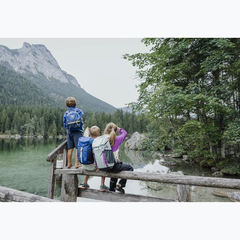 Dětský turistický batoh Jack Wolfskin Explorer 15 l blue orchid 17