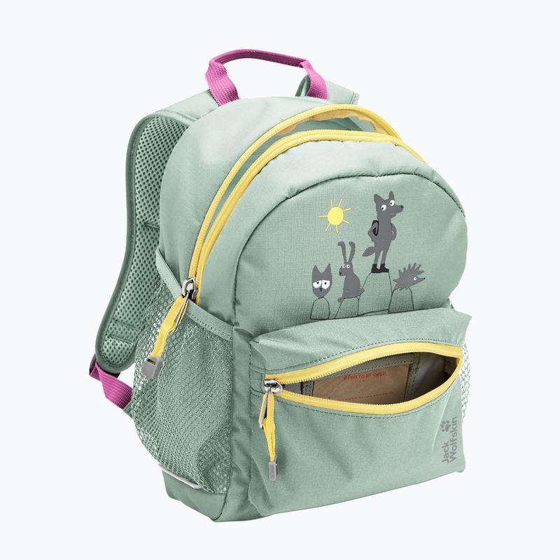 Dětský turistický batoh Jack Wolfskin Little Scout 10 l green zinnia 7