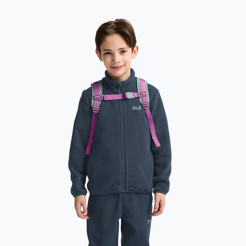 Dětský turistický batoh Jack Wolfskin Little Scout 10 l green zinnia 14