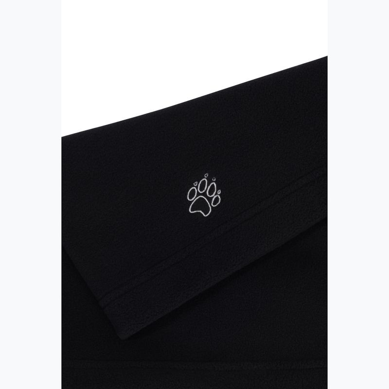 Nákrčník Jack Wolfskin Vertigo Paw Loop black 3