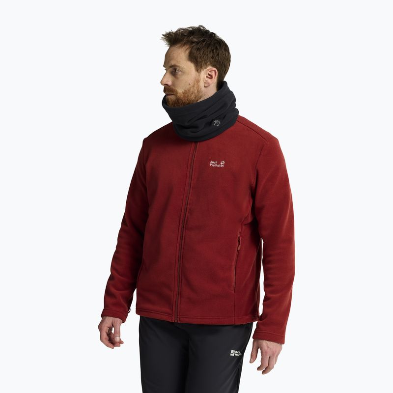 Nákrčník Jack Wolfskin Vertigo Paw Loop black 5