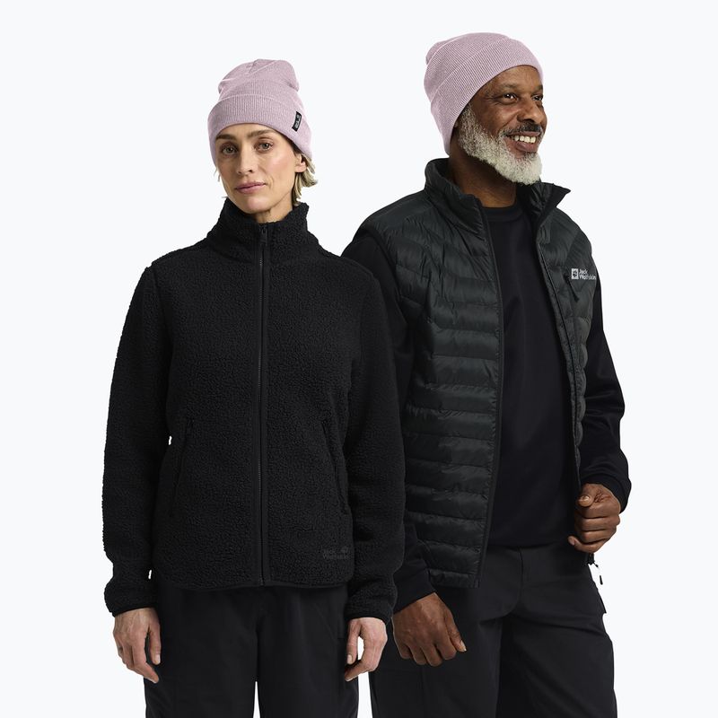 Zimní čepice Jack Wolfskin Rib dusty blush 4