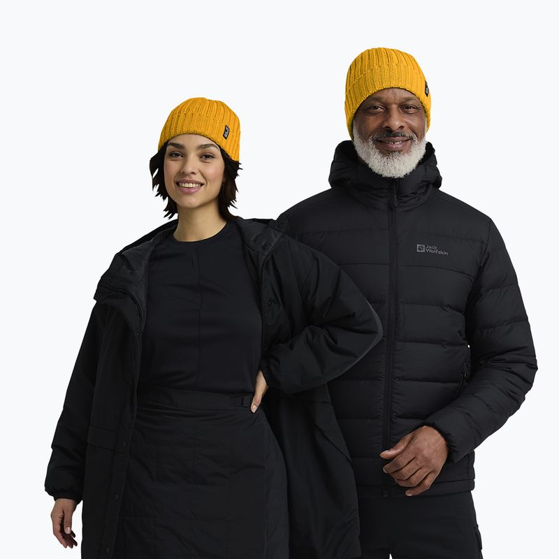 Zimní čepice Jack Wolfskin Rib Knit burly yellow jw 4