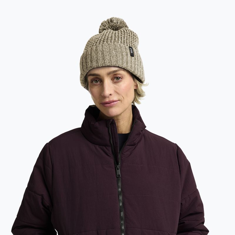 Dámská zimní čepice Jack Wolfskin Medley Knit Beanie hazel wood 4