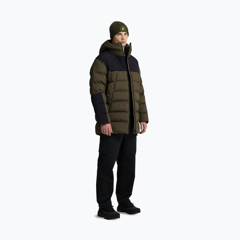 Zimní čepice Jack Wolfskin Badge Beanie obsidian moss 7