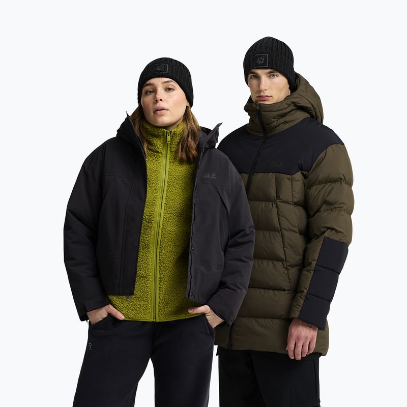 Zimní čepice Jack Wolfskin Badge Beanie black 4