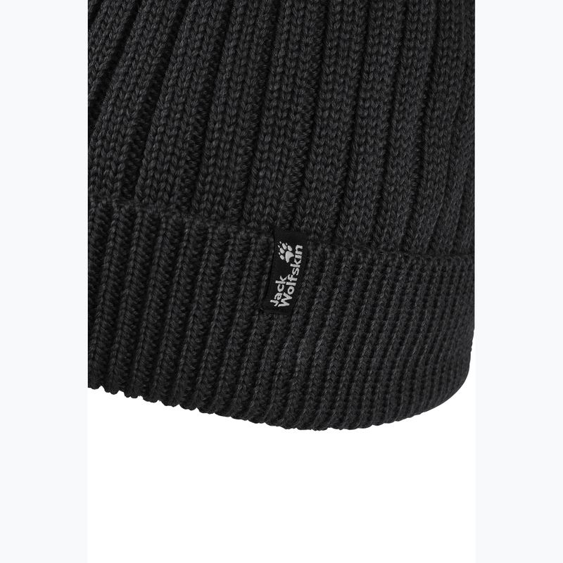 Zimní čepice Jack Wolfskin Pom Pom Beanie phantom 3