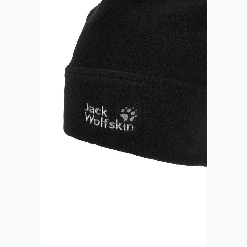 Zimní čepice Jack Wolfskin Real Stuff Beanie black 3