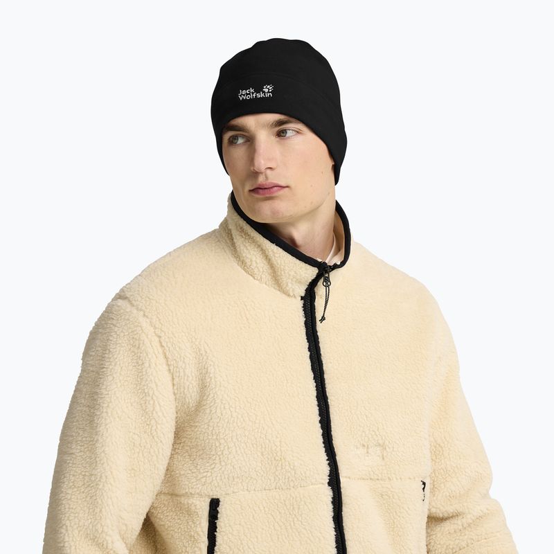 Zimní čepice Jack Wolfskin Real Stuff Beanie black 6