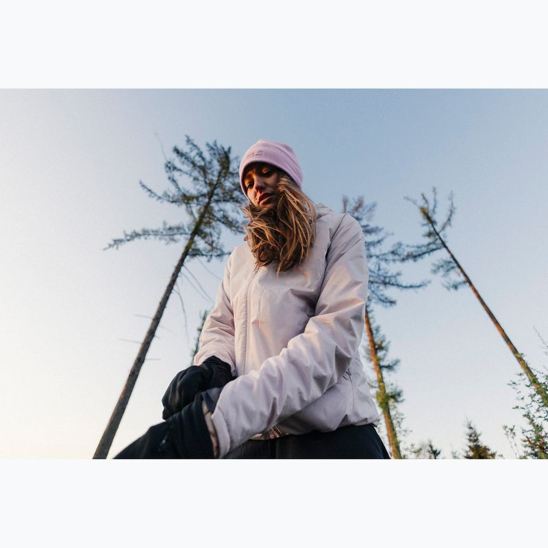 Zimní čepice Jack Wolfskin Real Stuff Beanie vivid orchid 7