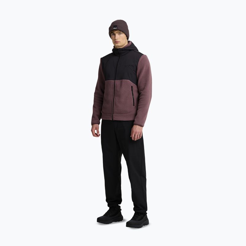 Zimní čepice Jack Wolfskin Pergamon Beanie sheer plum 7