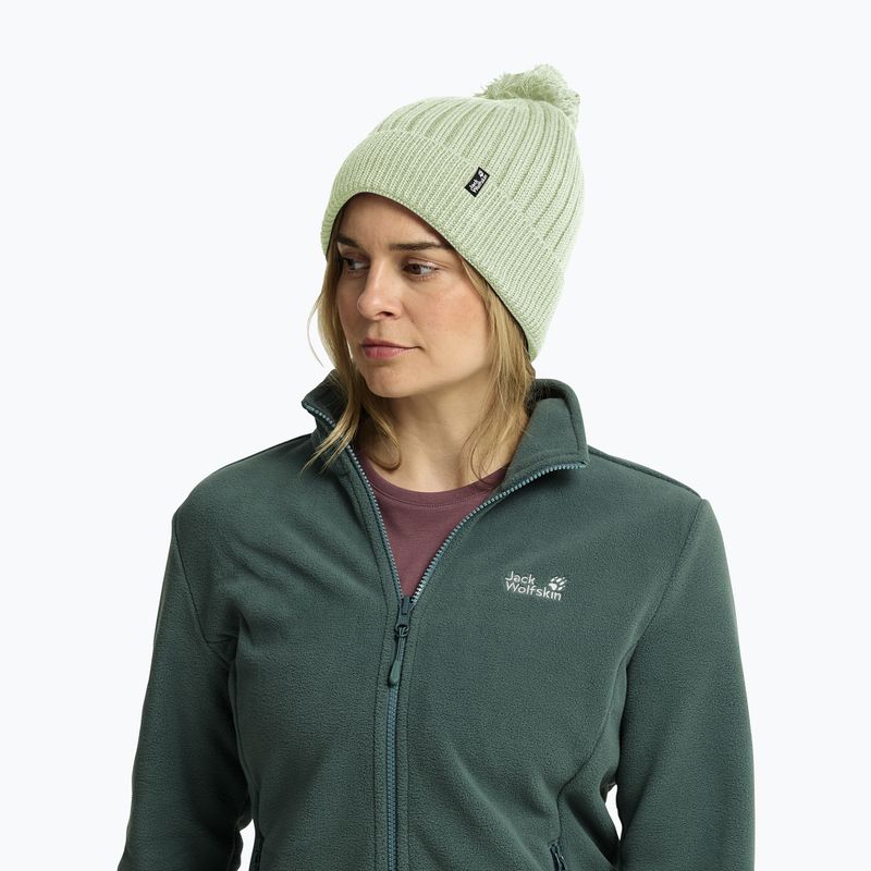 Zimní čepice Jack Wolfskin Pom Pom Beanie melon 5