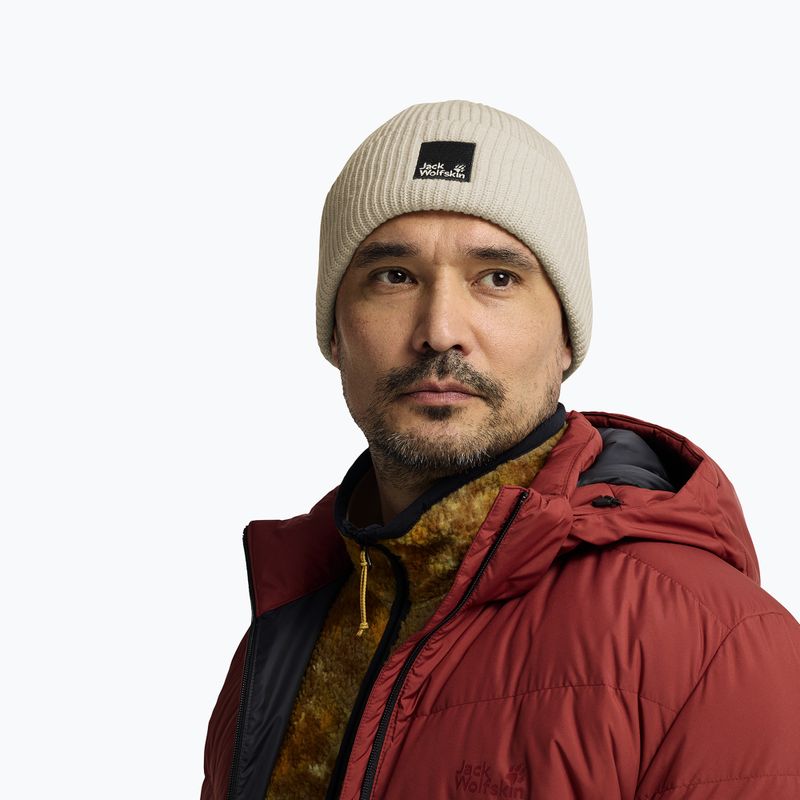Zimní čepice Jack Wolfskin Pergamon Beanie oyster 6