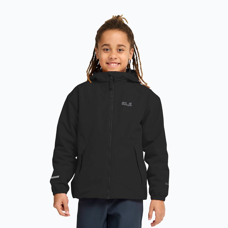 Dětská bunda 3v1 Jack Wolfskin Iceland 3IN1 2026 black 7