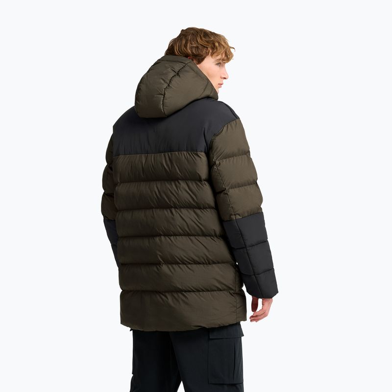 Pánská zateplená bunda Jack Wolfskin Icy Hollow Hooded obsidian moss 3