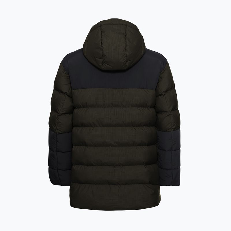 Pánská zateplená bunda Jack Wolfskin Icy Hollow Hooded obsidian moss 8