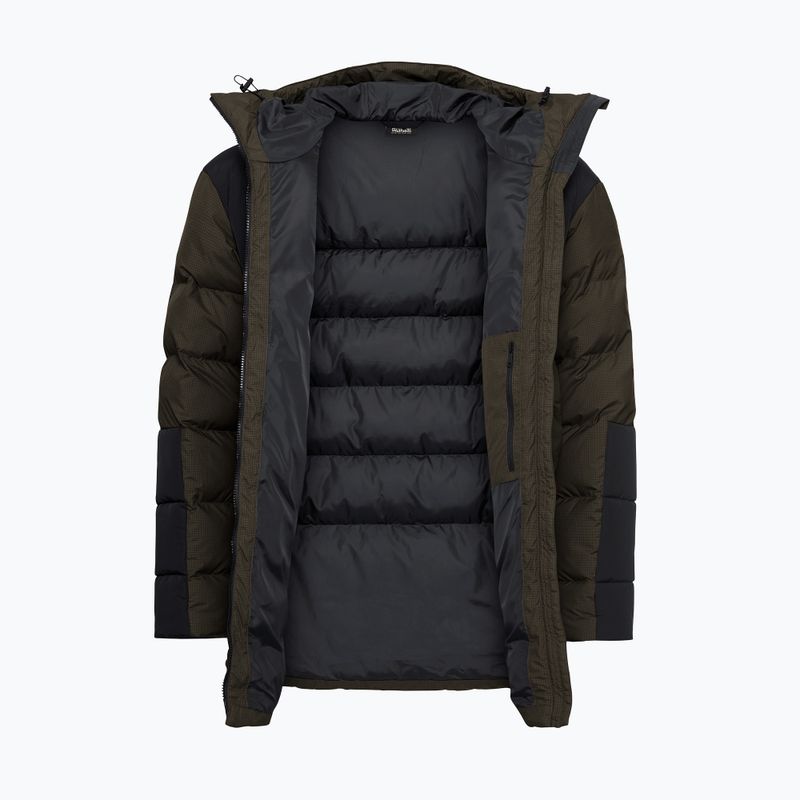 Pánská zateplená bunda Jack Wolfskin Icy Hollow Hooded obsidian moss 9
