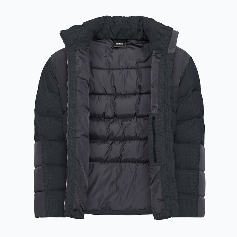 Pánská zateplená bunda Jack Wolfskin Icy Hollow phantom 9