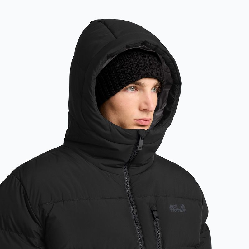 Pánský péřový kabát Jack Wolfskin Coloniu Coat black 4