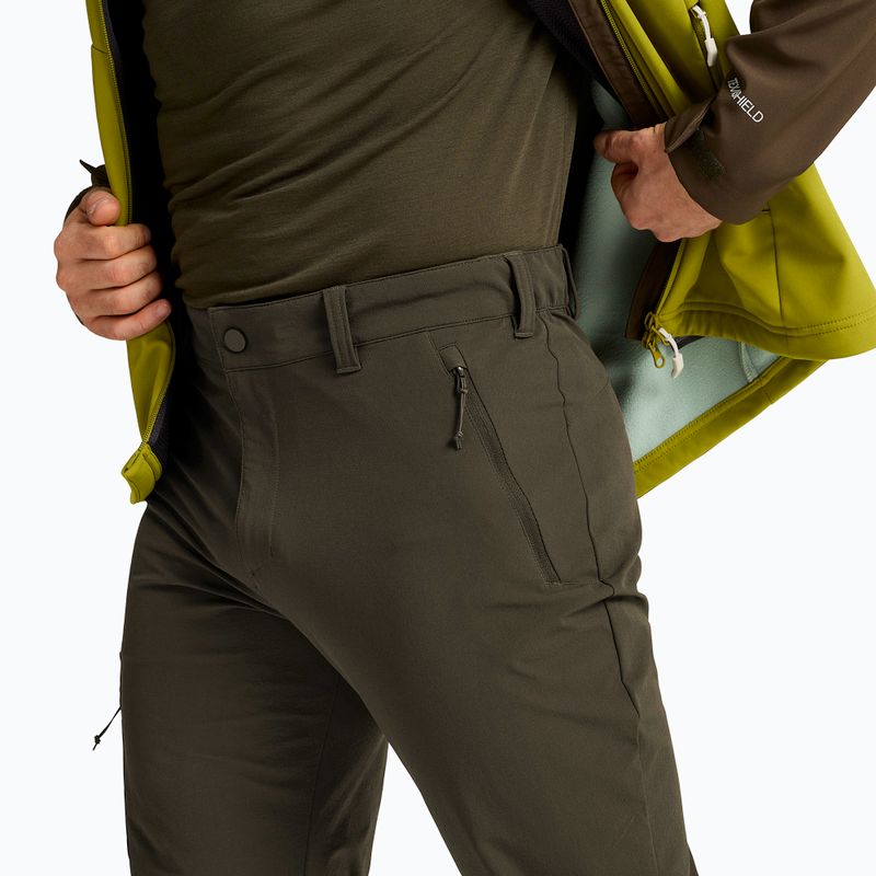 Pánské trekové kalhoty Jack Wolfskin Activate Flex obsidian moss 3
