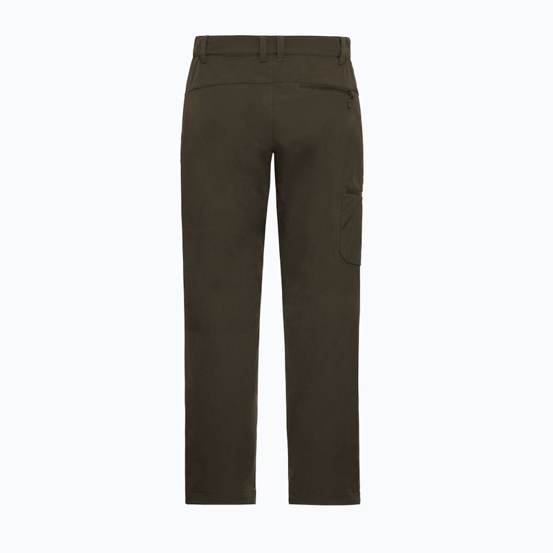 Pánské trekové kalhoty Jack Wolfskin Activate Flex obsidian moss 8