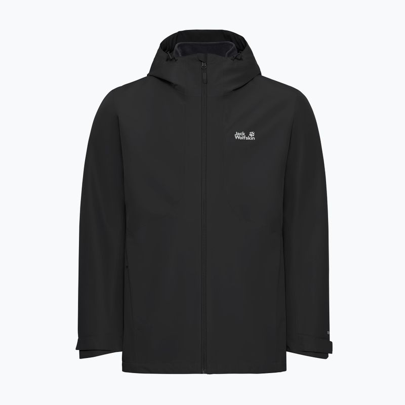 Pánská bunda 3v1 Jack Wolfskin Stonetrail 3In1 black 10