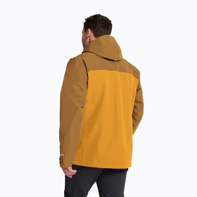 Pánská bunda 3v1 Jack Wolfskin Stonetrail 3In1 burly yellow jw 3