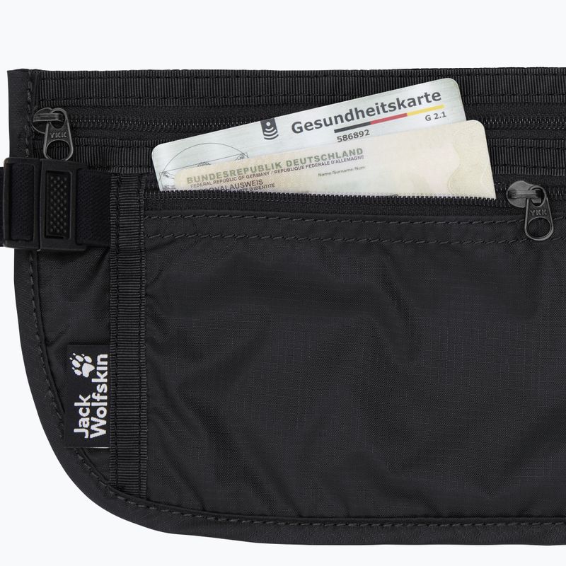 Ledvinka Jack Wolfskin Document Belt De Luxe phantom 6
