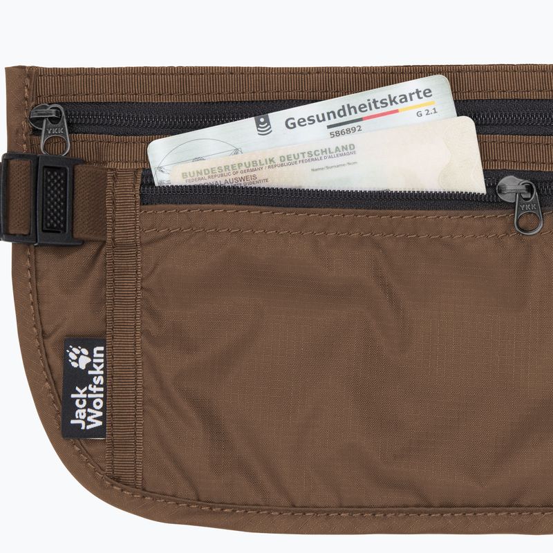 Ledvinka Jack Wolfskin Document Belt De Luxe fawn 6