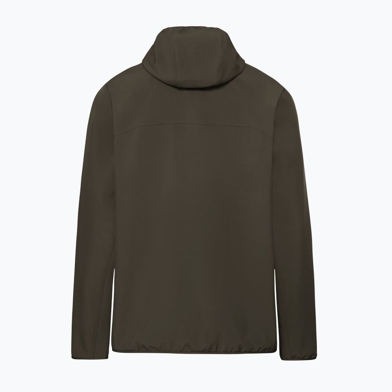 Pánská větrovka Jack Wolfskin Wild Winds Hooded obsidian moss 10