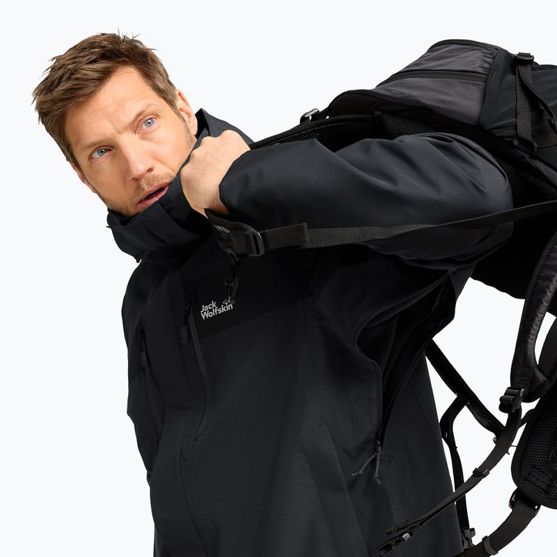 Pánská nepromokavá bunda Jack Wolfskin Jasper Pro 2L phantom 4
