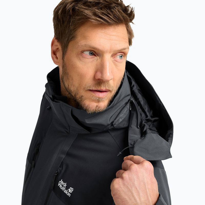 Pánská nepromokavá bunda Jack Wolfskin Jasper Pro 2L phantom 5