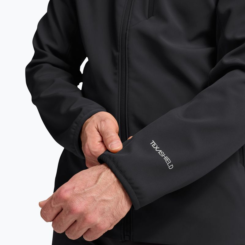 Pánská větrovka Jack Wolfskin Wild Winds Hooded black 7