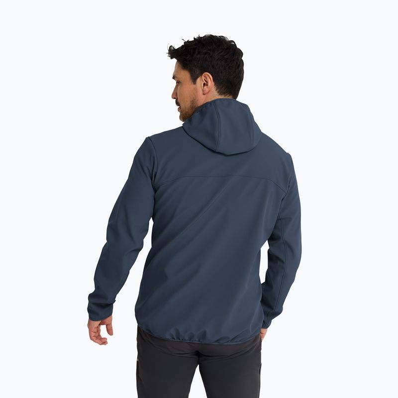 Pánská větrovka Jack Wolfskin Wild Winds Hooded midnight sky 3