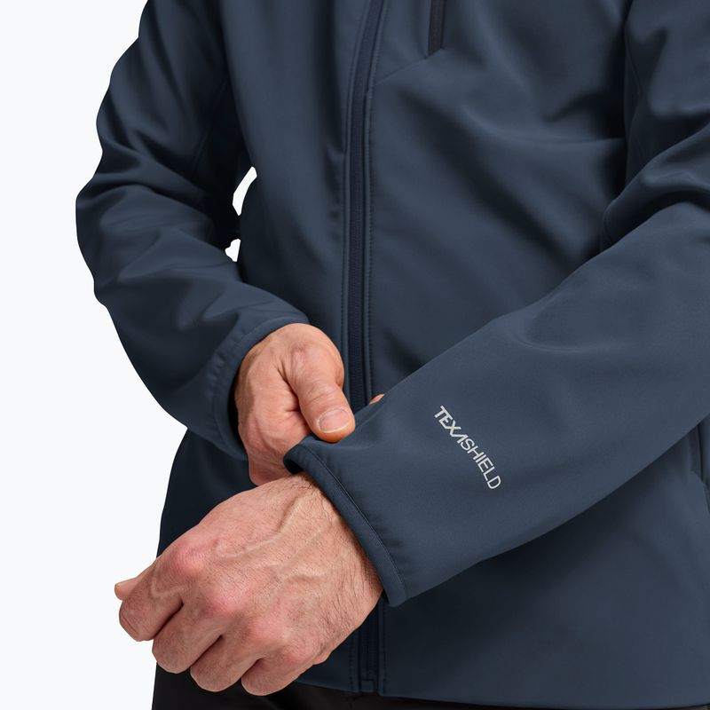 Pánská větrovka Jack Wolfskin Wild Winds Hooded midnight sky 7