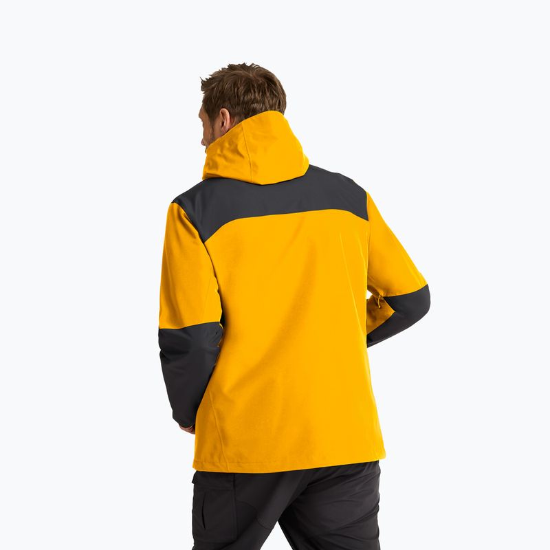 Pánská nepromokavá bunda Jack Wolfskin Jasper Pro 2L burly yellow jw 3