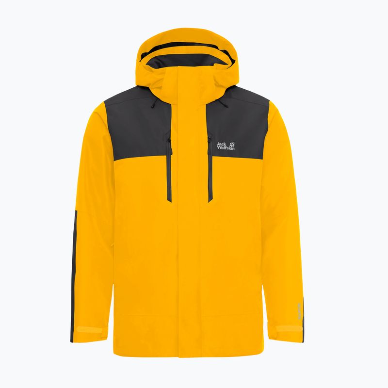 Pánská nepromokavá bunda Jack Wolfskin Jasper Pro 2L burly yellow jw 7