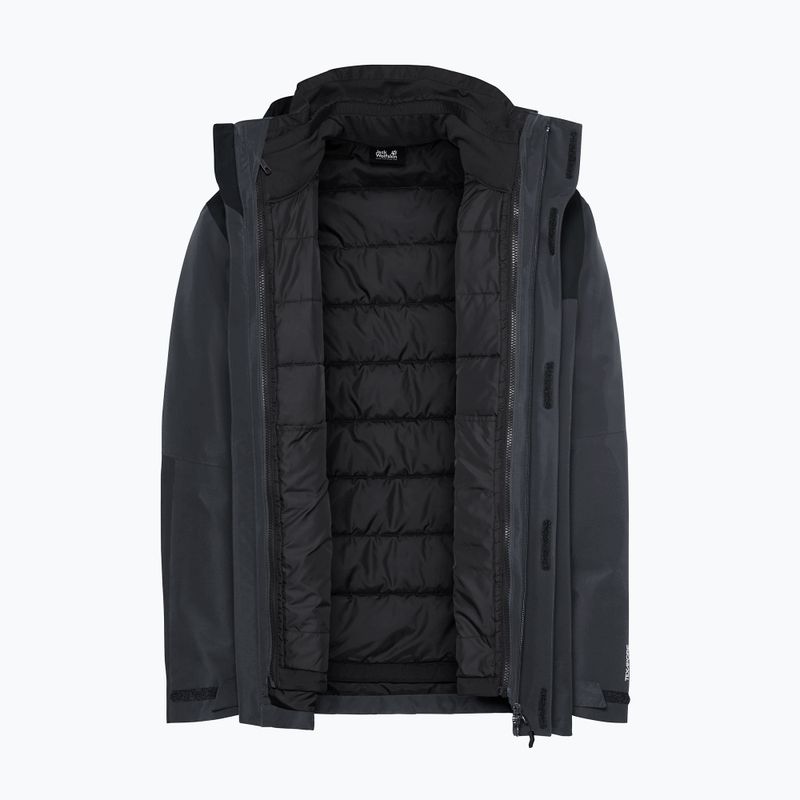 Pánská bunda 3v1 Jack Wolfskin Jasper Pro 3IN1 phantom 14