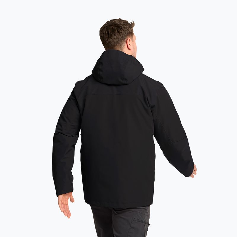 Pánská bunda 3v1 Jack Wolfskin Jasper Pro 3IN1 black 3
