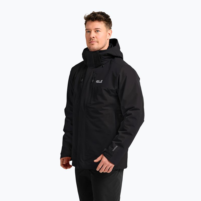 Pánská bunda 3v1 Jack Wolfskin Jasper Pro 3IN1 black 4