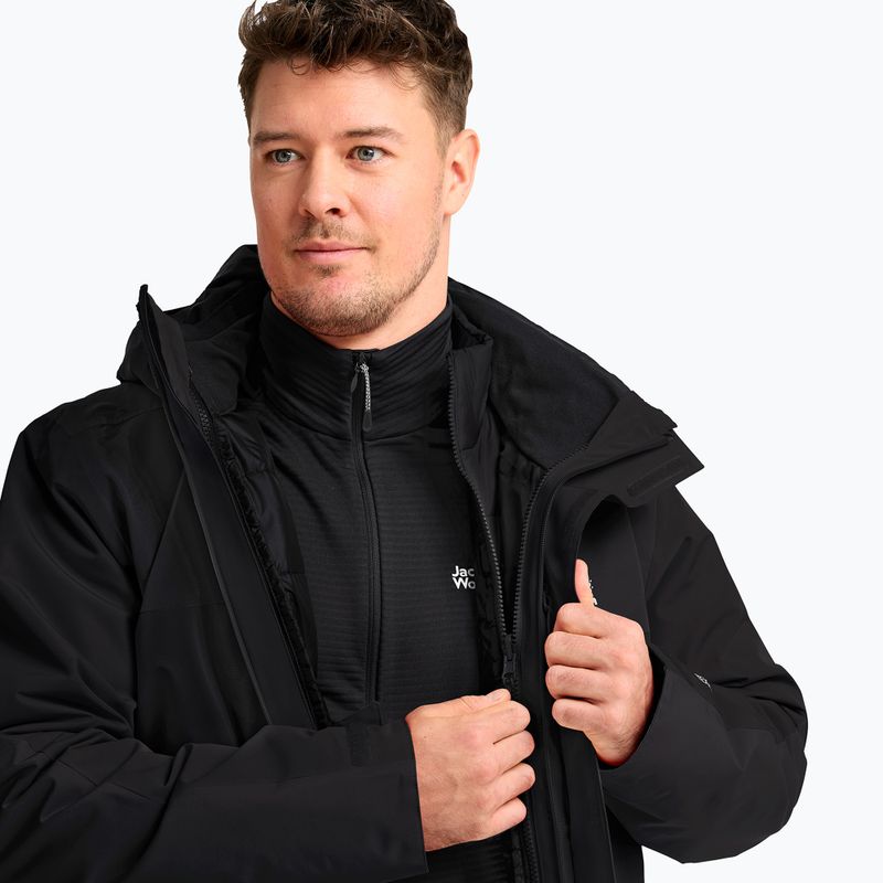Pánská bunda 3v1 Jack Wolfskin Jasper Pro 3IN1 black 7