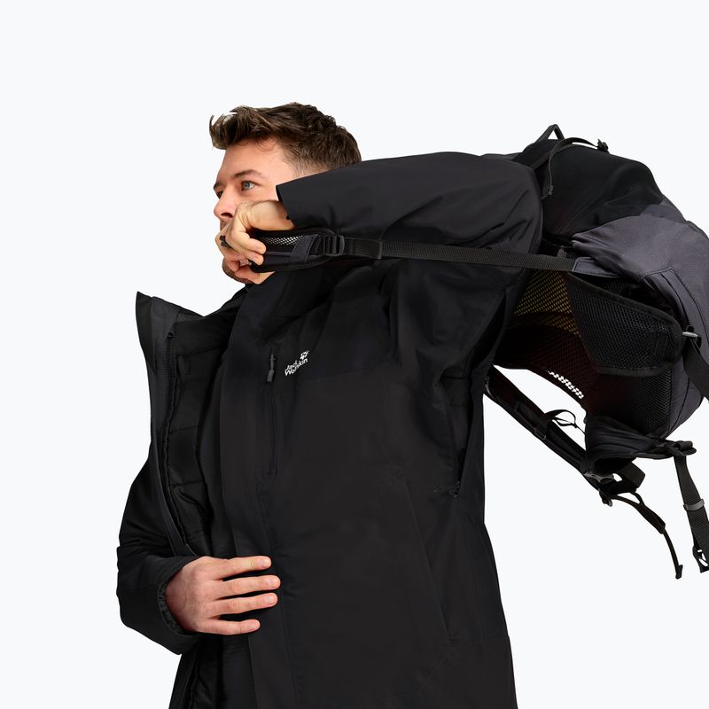 Pánská bunda 3v1 Jack Wolfskin Jasper Pro 3IN1 black 9