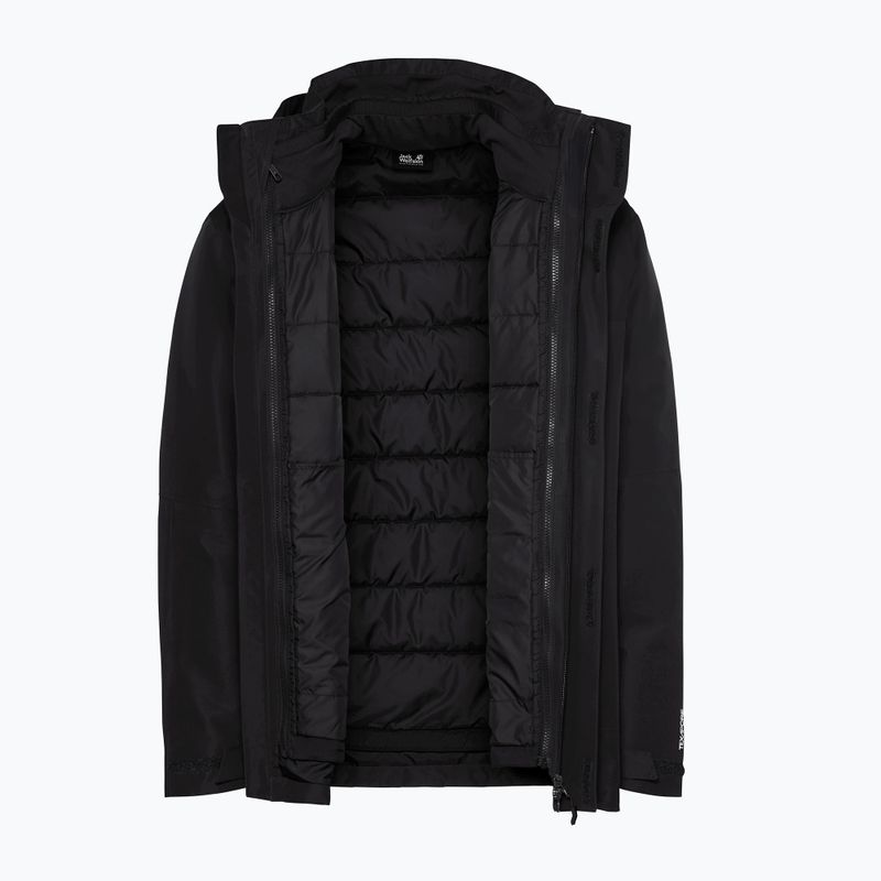 Pánská bunda 3v1 Jack Wolfskin Jasper Pro 3IN1 black 11