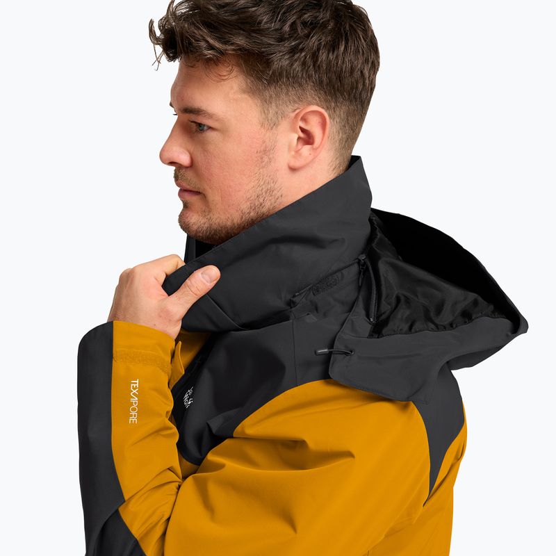 Pánská bunda 3v1 Jack Wolfskin Jasper Pro 3IN1 burly yellow jw 8