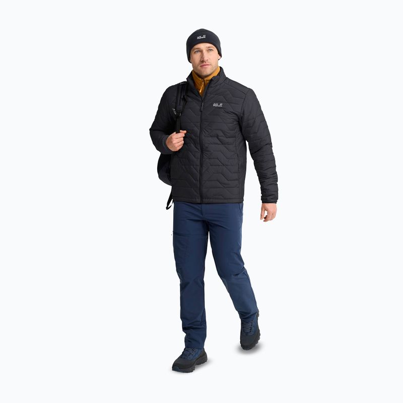 Pánská zateplená bunda Jack Wolfskin Flextrek Ins black 2