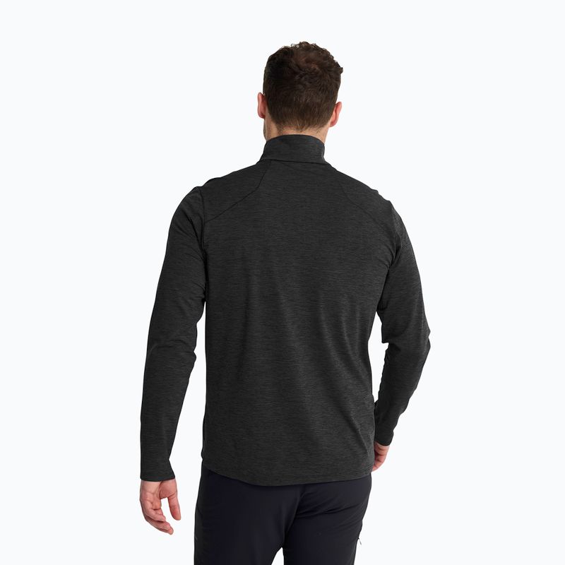 Pánská fleecová mikina Jack Wolfskin Trail Half Zip black 2
