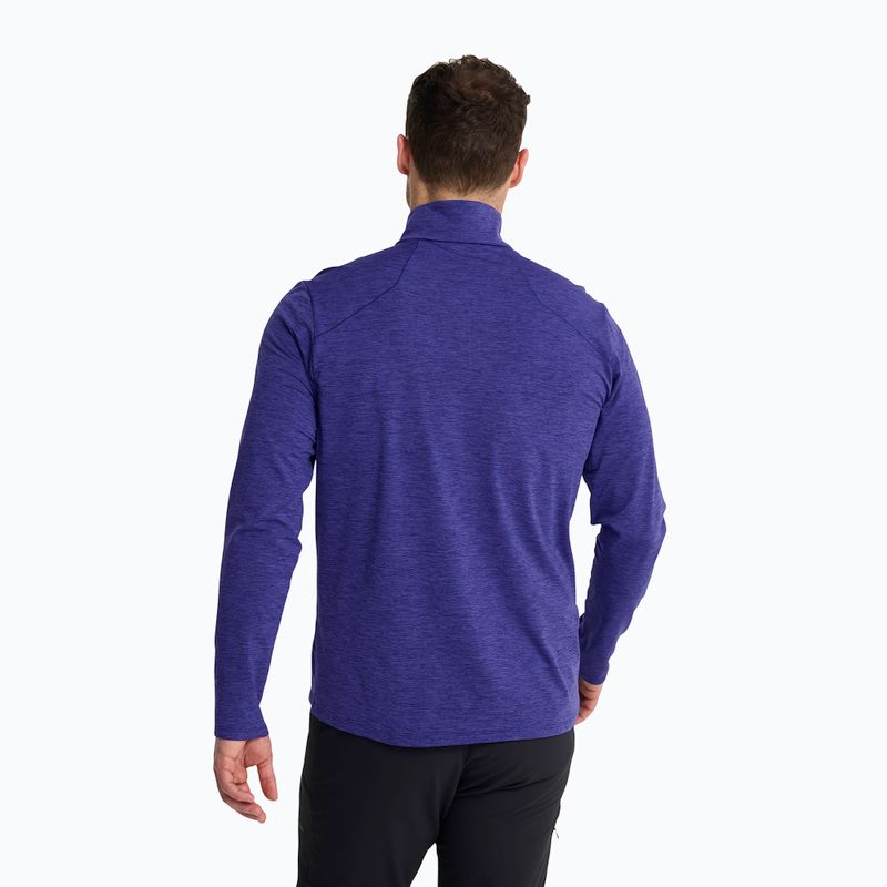 Pánská fleecová mikina Jack Wolfskin Trail Half Zip glow ink 2