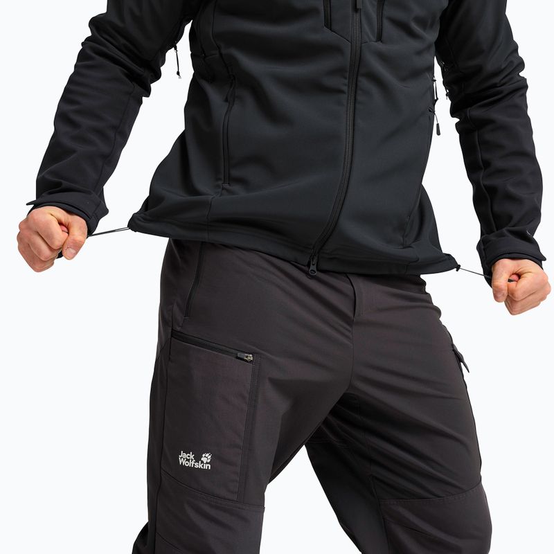 Pánská větrovka Jack Wolfskin Jasper phantom 7