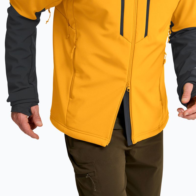 Pánská větrovka Jack Wolfskin Jasper burly yellow jw 7