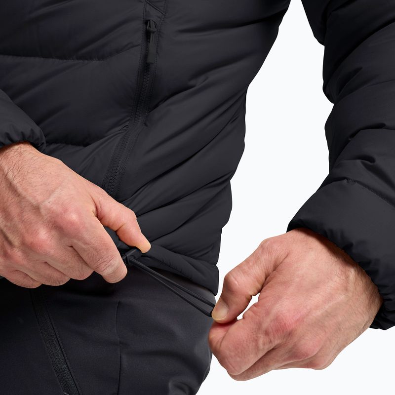 Pánská péřová bunda Jack Wolfskin Wild Pass Down Hoody black 6